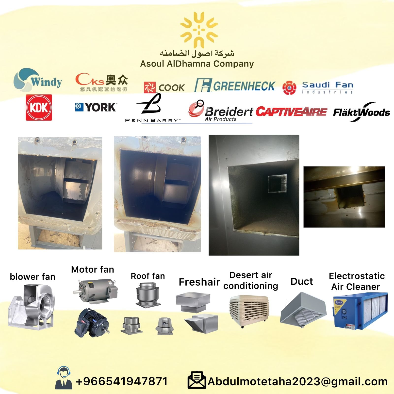 تم تنفيذ أعمال صيانة دورية لمروحة الشفط لعميلنا شاورما عرب فرع السليمانية  شملت تنظيف المروحة بالكامل من الزيوت والترسبات، وتنظيف الدكت والهود الخاص بالمطبخ. تهدف هذه الصيانة إلى تحسين كفاءة الشفط والمحافظة على سلامة المطعم وتقليل مخاطر تراكم الزيوت داخل نظام التهوية