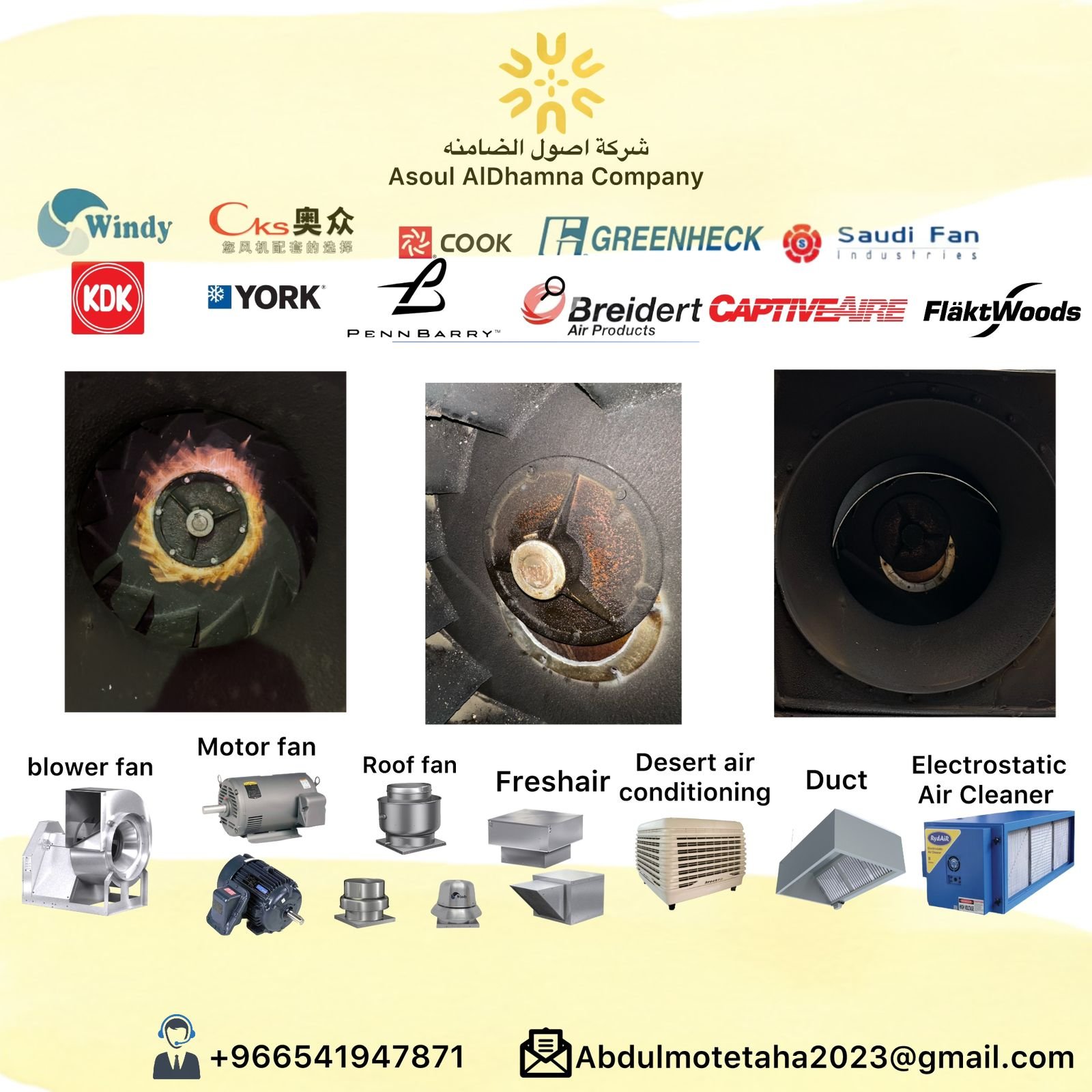 تم استلام مروحة شفط من العميل تعاني من كسر في البلور نتيجة عدم إجراء الصيانة الدورية واستمرار تشغيل المروحة مع وجود احتكاك. قام فريقنا المختص بفحص المروحة بالكامل، وإصلاح البلور المكسور، ومعالجة سبب الاحتكاك، وإجراء الصيانة اللازمة لضمان عمل المروحة بكفاءة وأمان